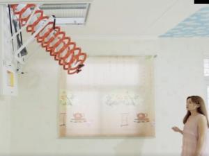 电动伸缩楼梯操作方法